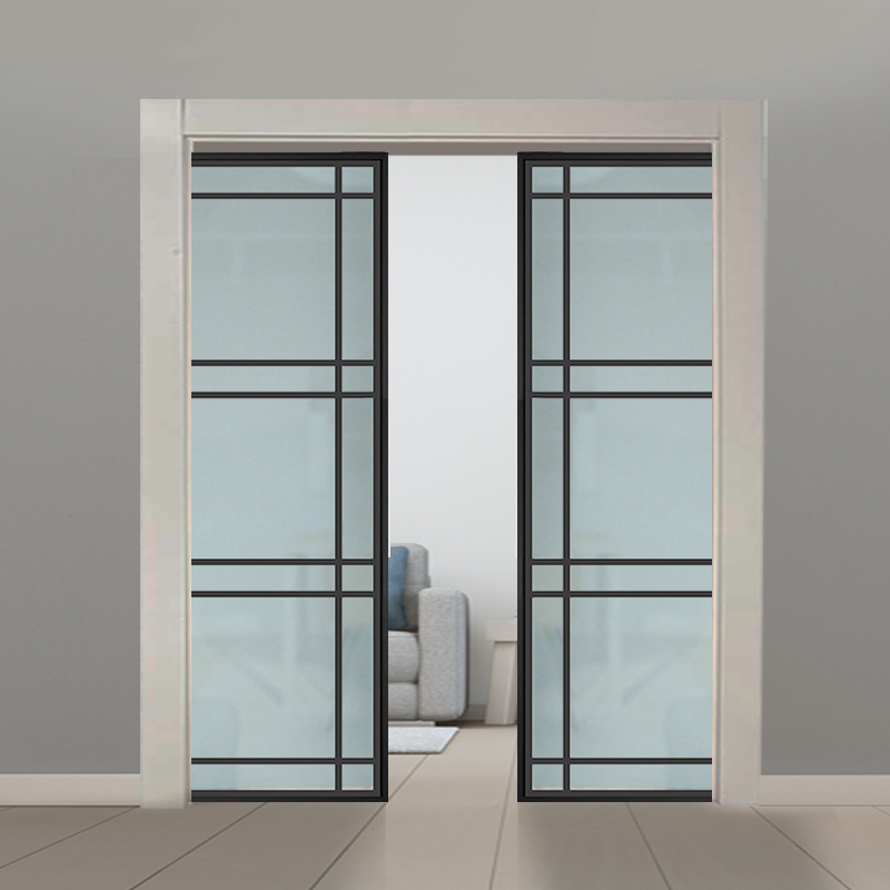Savanna Converging Pocket Doors Rustica